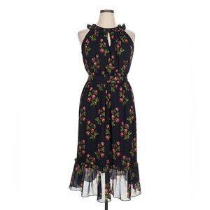 Point Sur sold at J. Crew Black Floral Dress size 14